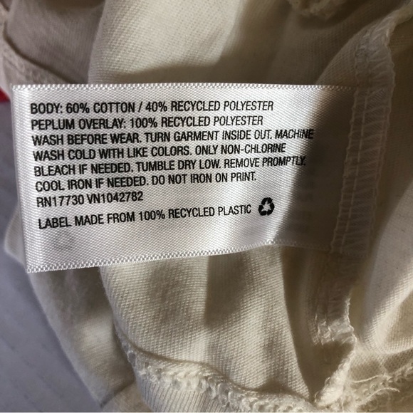 Cat & Jack Baby Girls Christmas Reindeer Striped 2 pc Outfit Set Size 18M - Picture 12 of 14